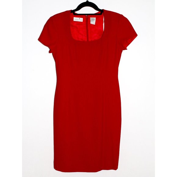Liz Claiborne Dresses & Skirts - Vintage 90s Liz Claiborne Red Sheath Dress